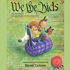 Book cover of "We the Kids" by David Catrow with colorful illustrations.