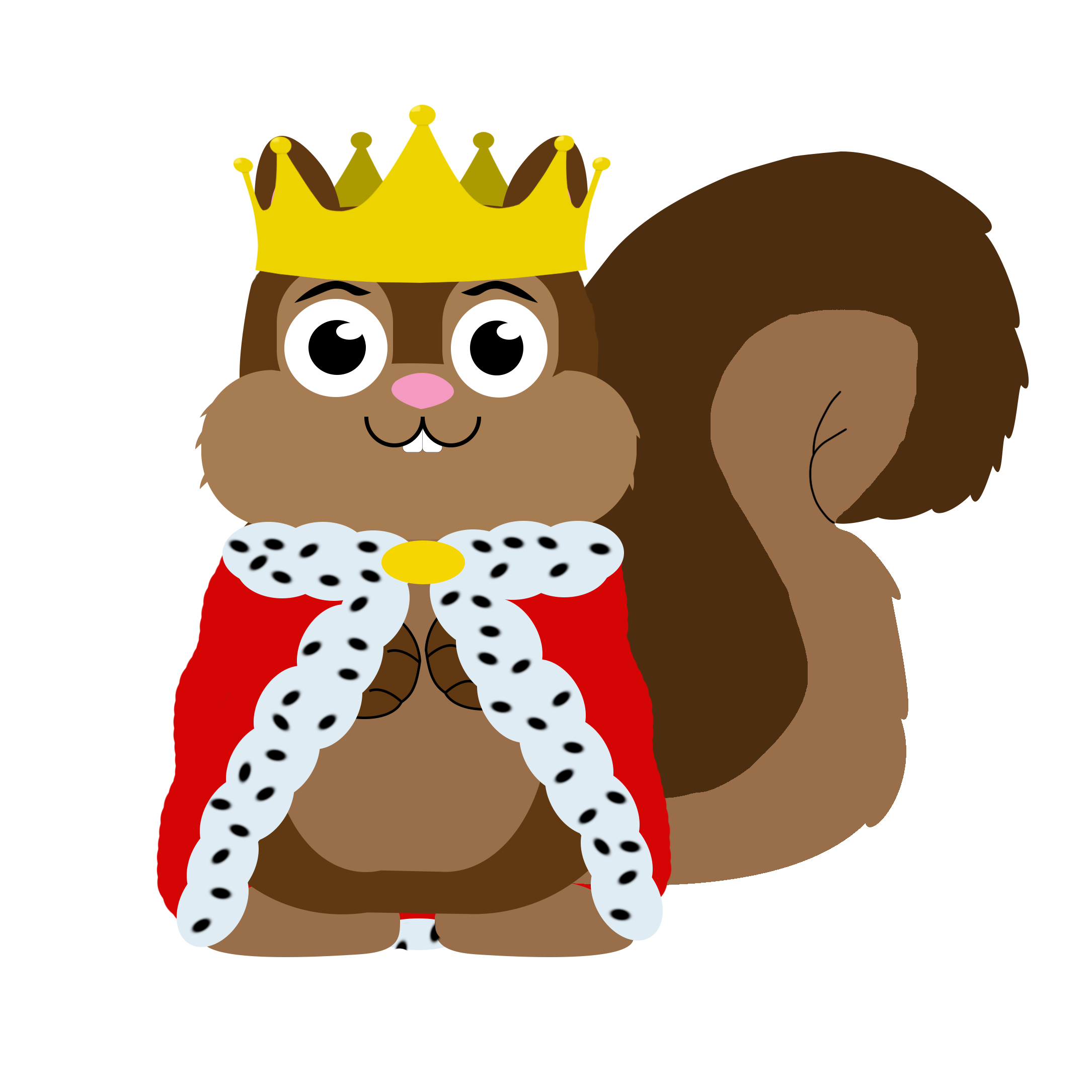 animated image of a King Squirrel